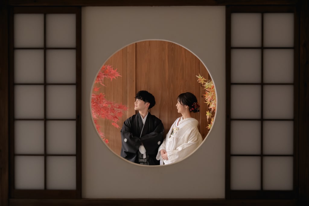 お二人らしいスタジオ撮影！