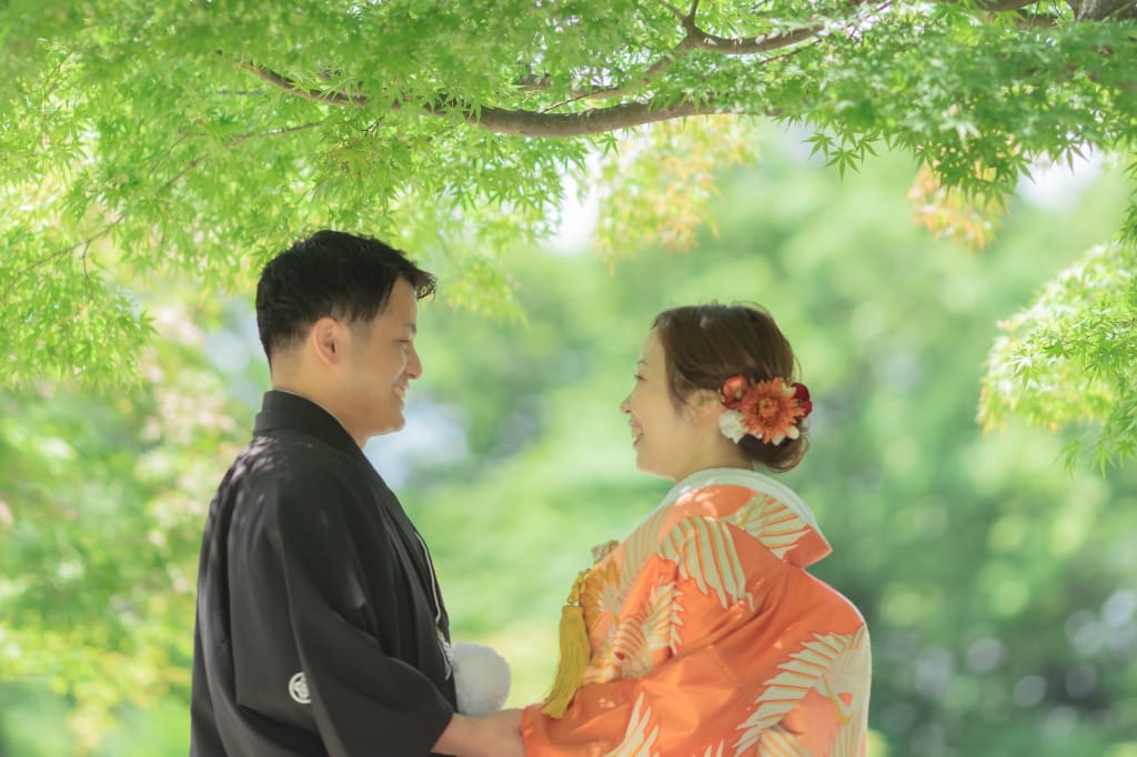 新緑の日本庭園☆