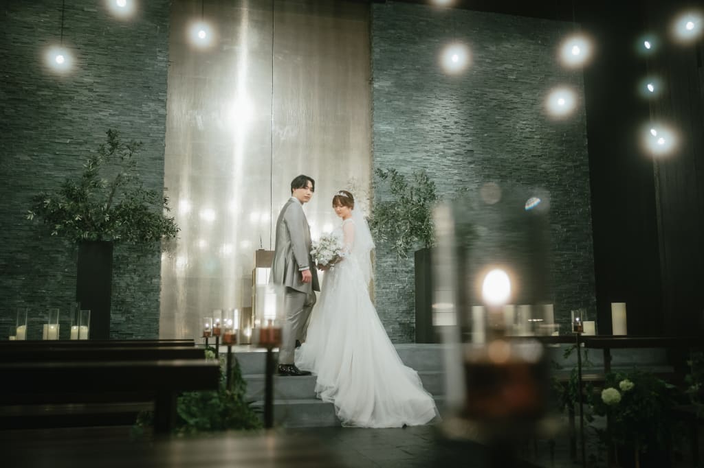 ロマンチックなチャペル撮影【サウスハーバー】