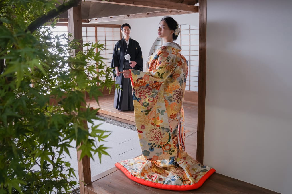 屋内庭園スタジオプラン | フォトウェディング・前撮り・結婚写真