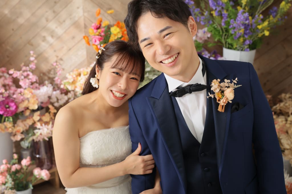 よく笑うおふたりをたくさん撮影しました！【和装と洋装と私服】