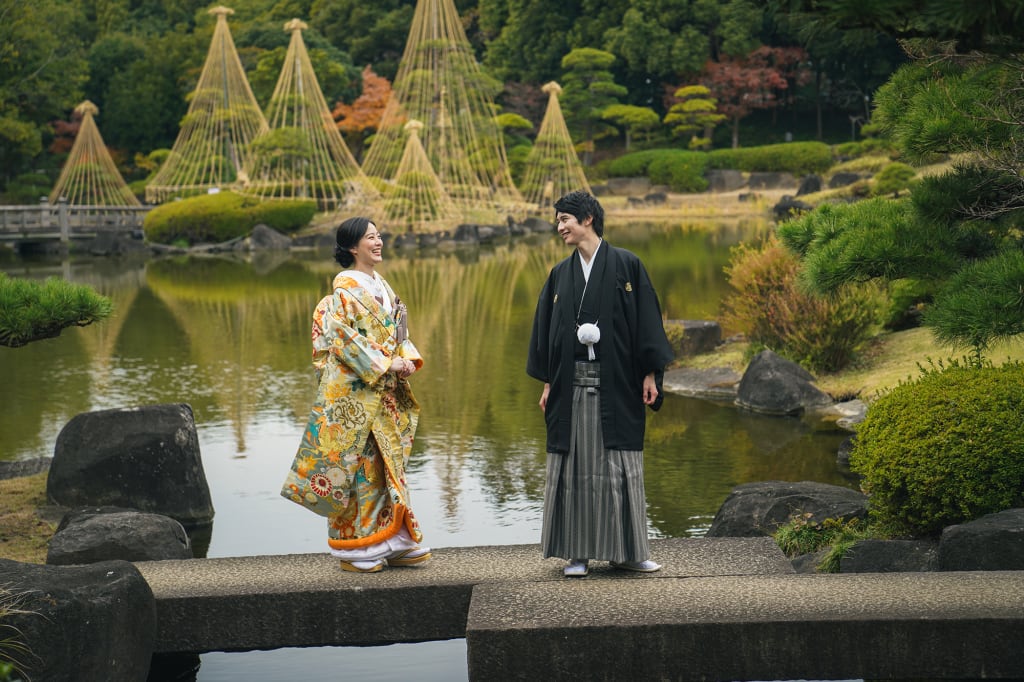 見浜園ロケーション＋屋内庭園スタジオプラン | フォトウェディング・前撮り・結婚写真