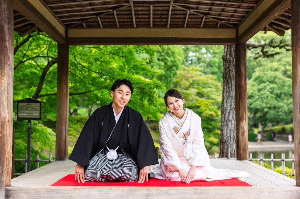 縮景園×ザ・リバーサイドテラス　和洋ロケーション