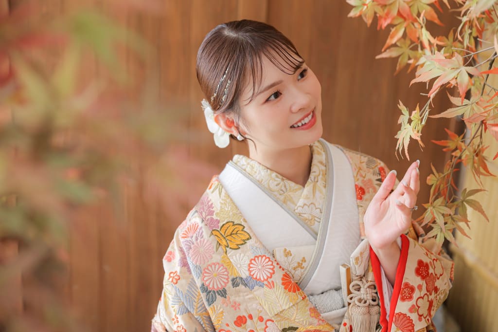 ＊スタジオで残す和装フォト＊【屋内庭園スタジオ】