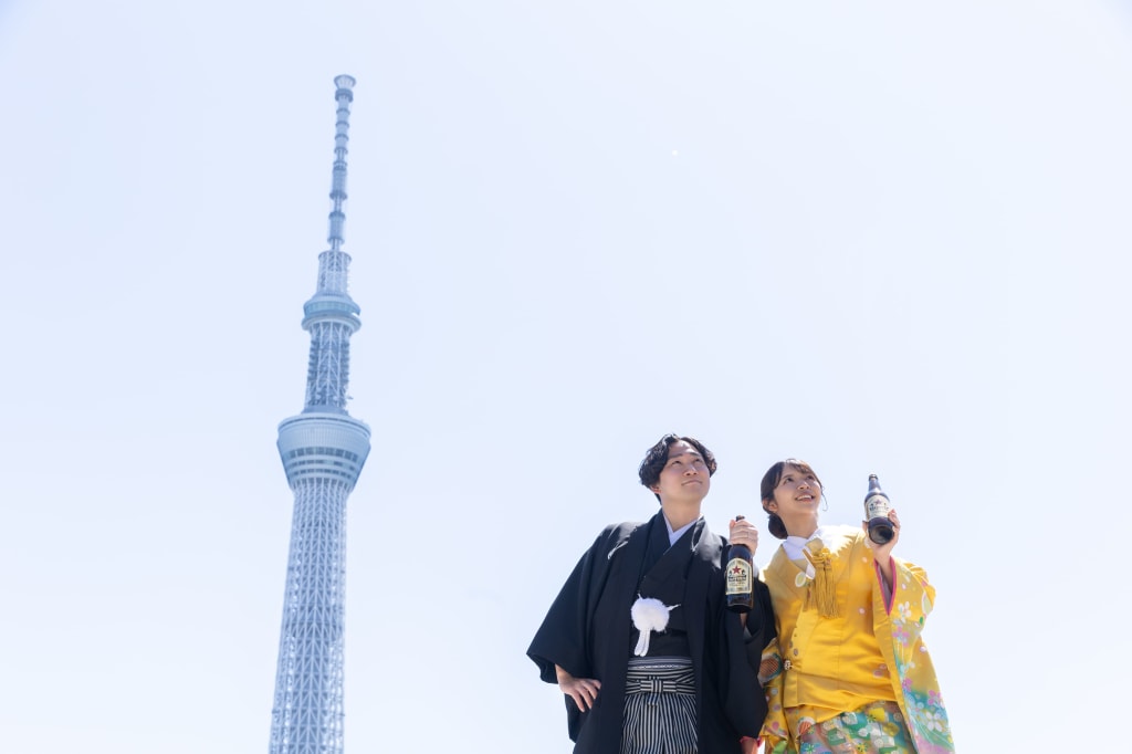 浅草名所巡りロケーション撮影