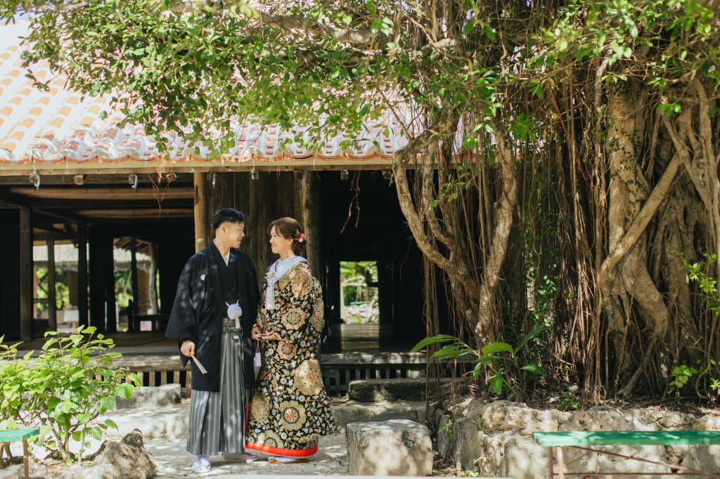 琉球村 | デコルテフォトグラフィー | 前撮り・フォトウェディング