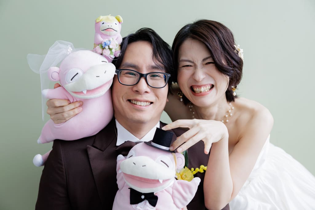 好きなものを詰め込んで！賑やかなウェディングフォト♡