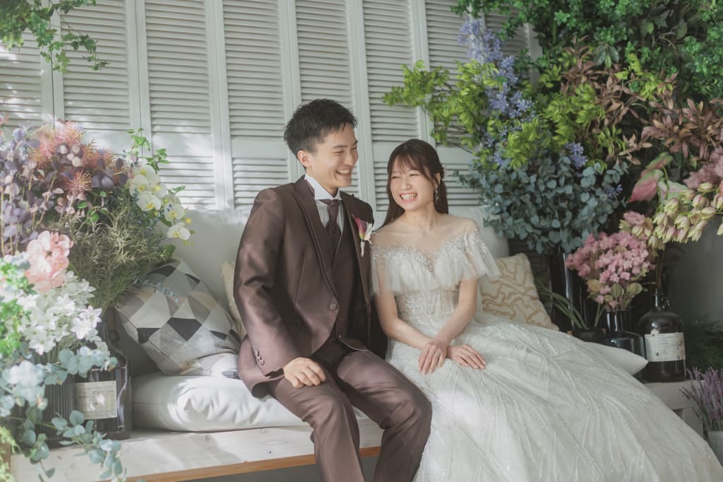 和装から洋装へ。笑顔あふれる温かいフォトウェディング