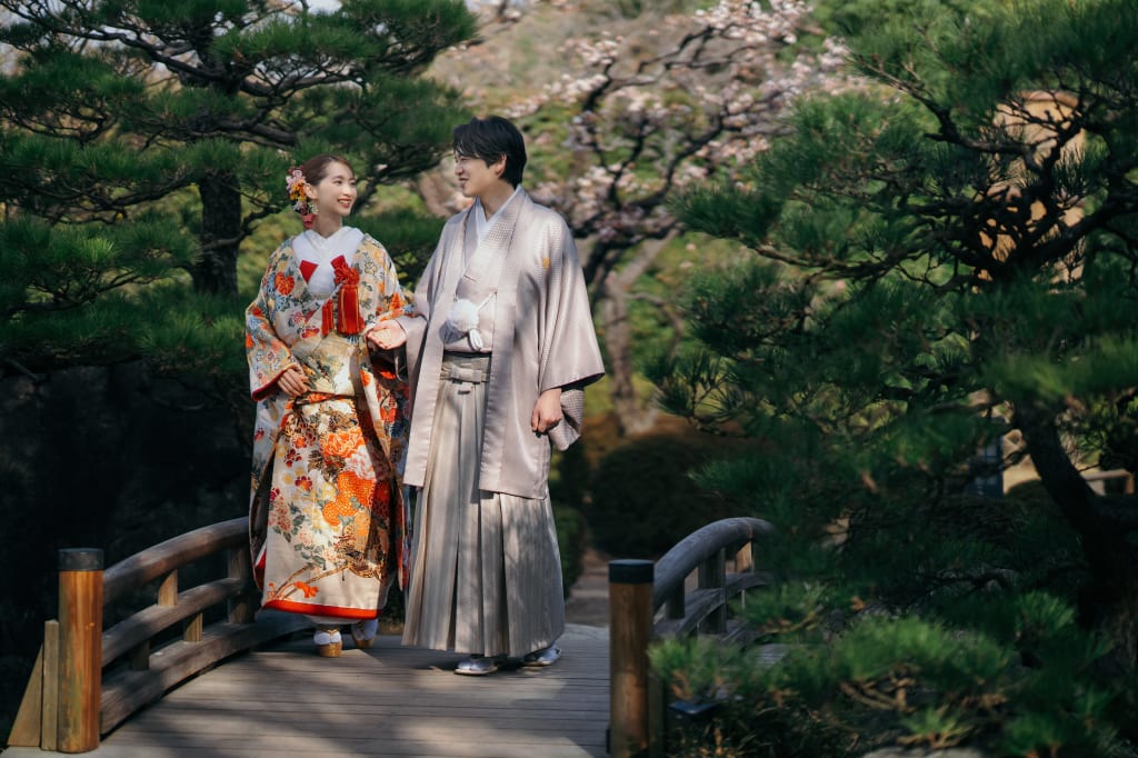 大濠日本庭園ロケーション(お庭のみ)プラン | フォトウェディング・前撮り・結婚写真
