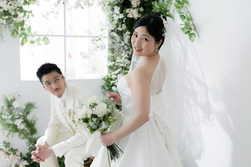 お二人だけの空気感を写真に。