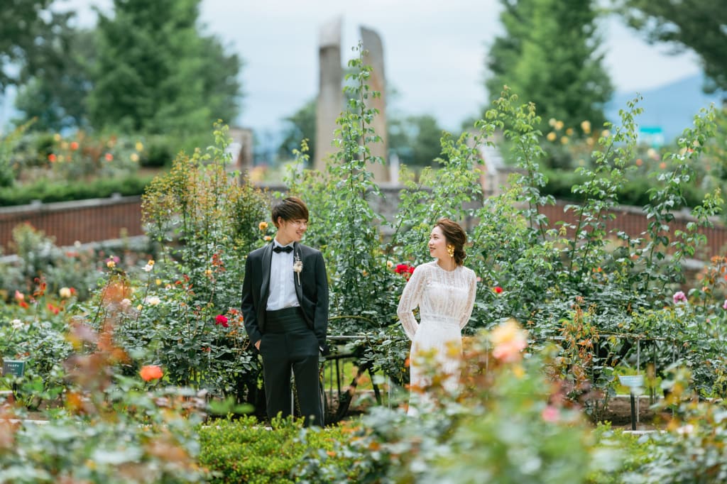 秋留台公園 | デコルテフォトグラフィー | 前撮り・フォトウェディング