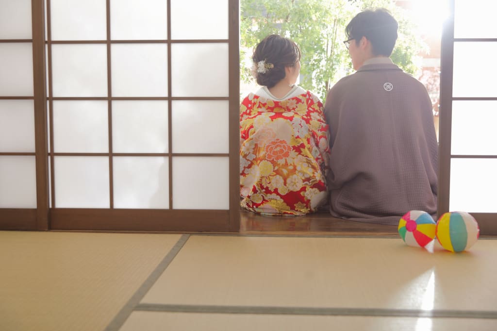 季節感満載！！【みなとみらい屋内庭園スタジオ】