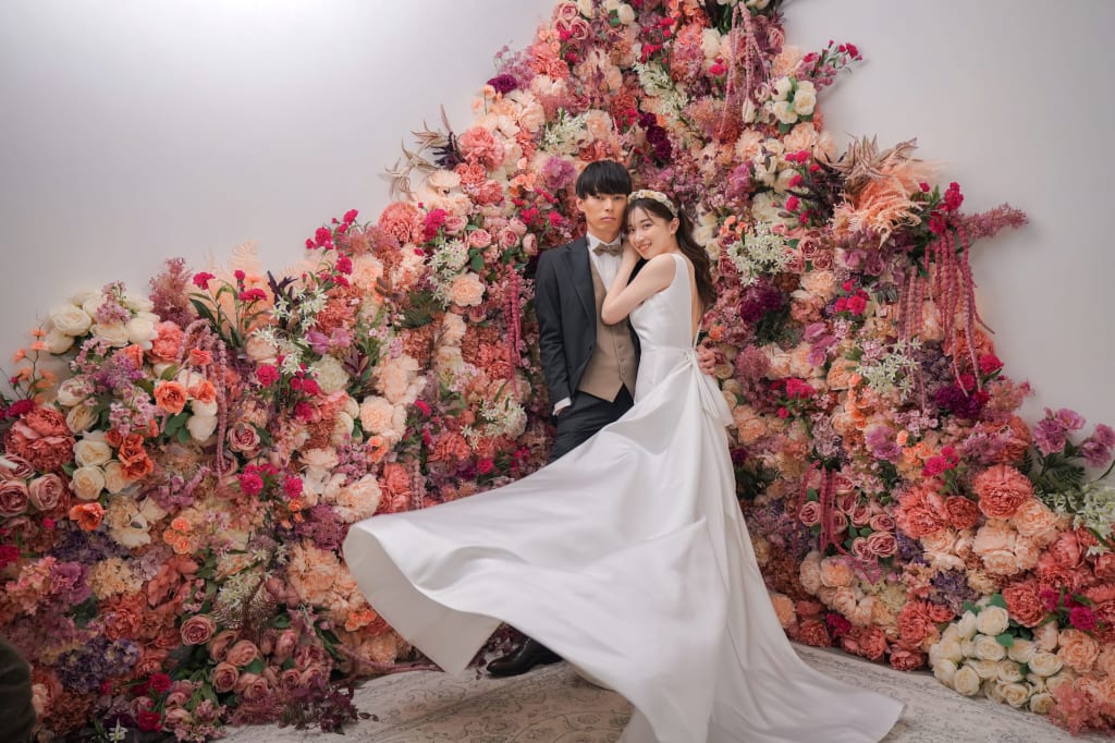 稲毛海浜公園ロケーション+洋装ハウススタジオプラン | フォトウェディング・前撮り・結婚写真