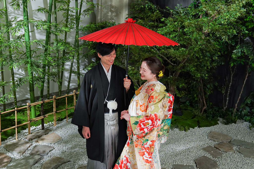 屋内庭園スタジオプラン | フォトウェディング・前撮り・結婚写真