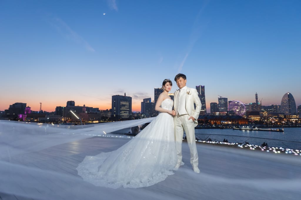 大桟橋夜景レポート