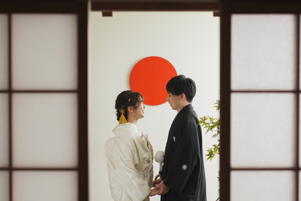 和装と洋装それぞれ好きなスタジオで。