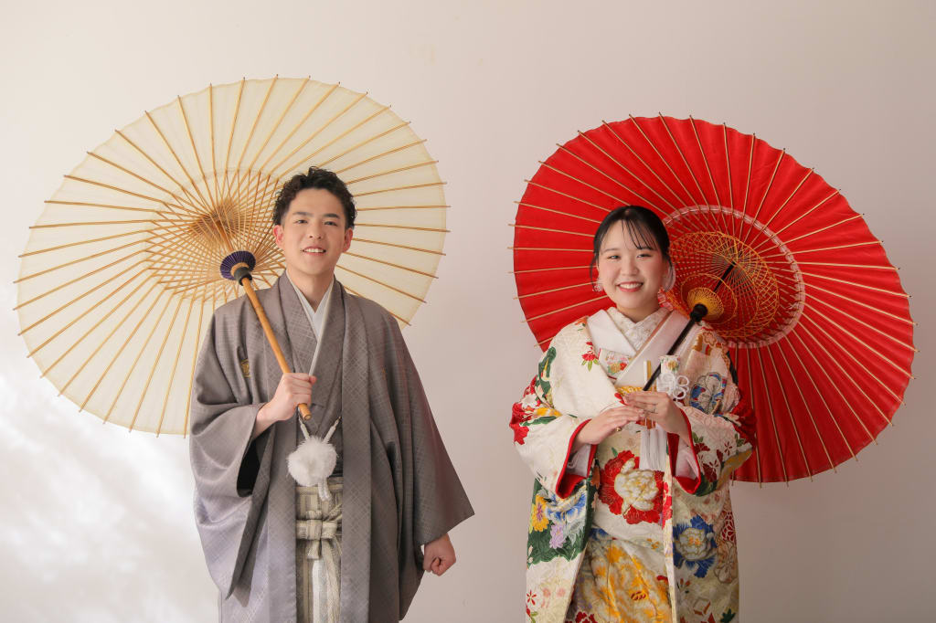 和装×洋装 どちらも叶うスタジオ撮影