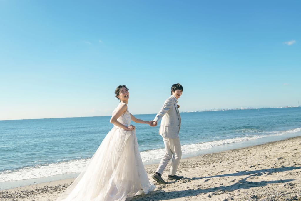 稲毛海浜公園ロケーション+屋内庭園スタジオプラン | フォトウェディング・前撮り・結婚写真
