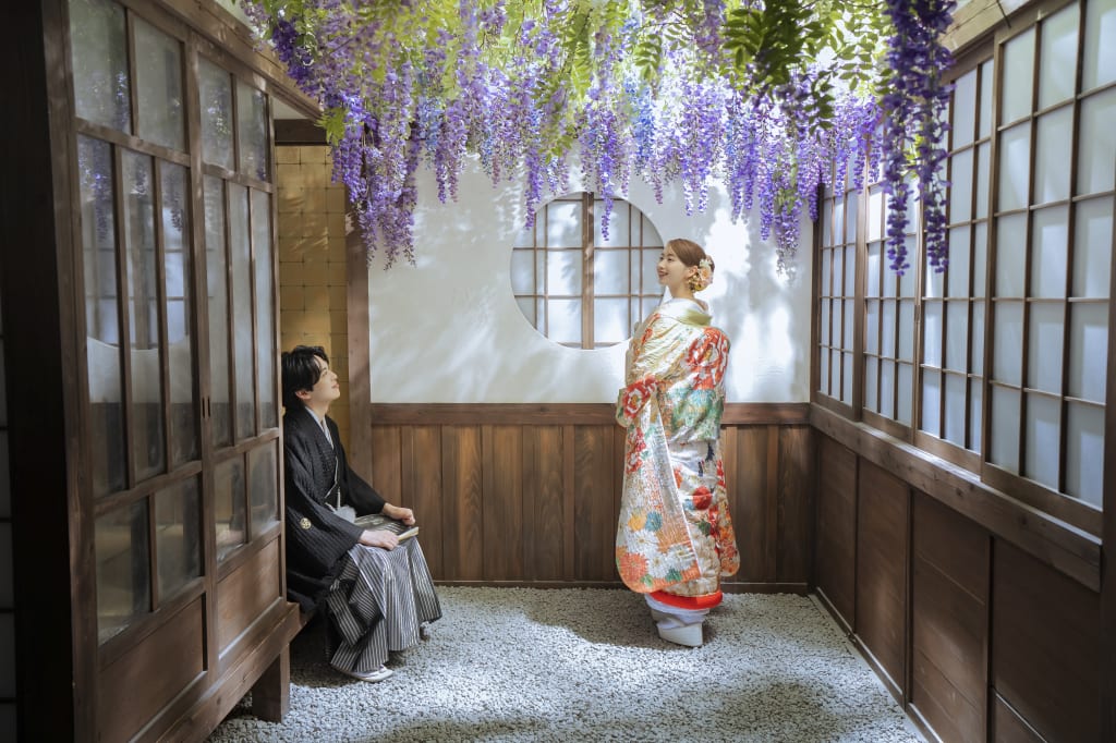 屋内庭園スタジオプラン | フォトウェディング・前撮り・結婚写真
