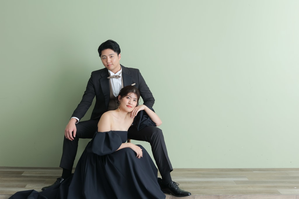 スタジを撮影で素敵なひと時を