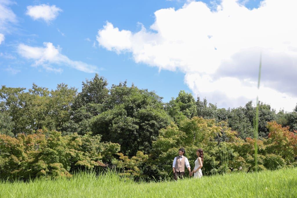 梅小路公園ロケーションプラン | フォトウェディング・前撮り・結婚写真
