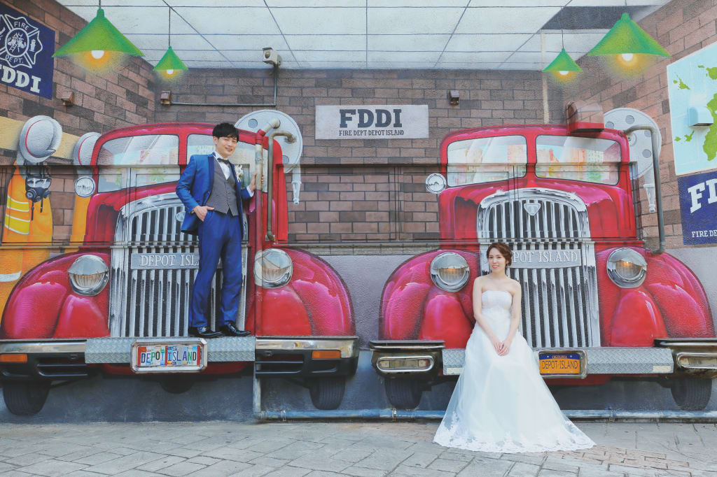 美浜タウンリゾート・アメリカンビレッジ | デコルテフォトグラフィー | 前撮り・フォトウェディング