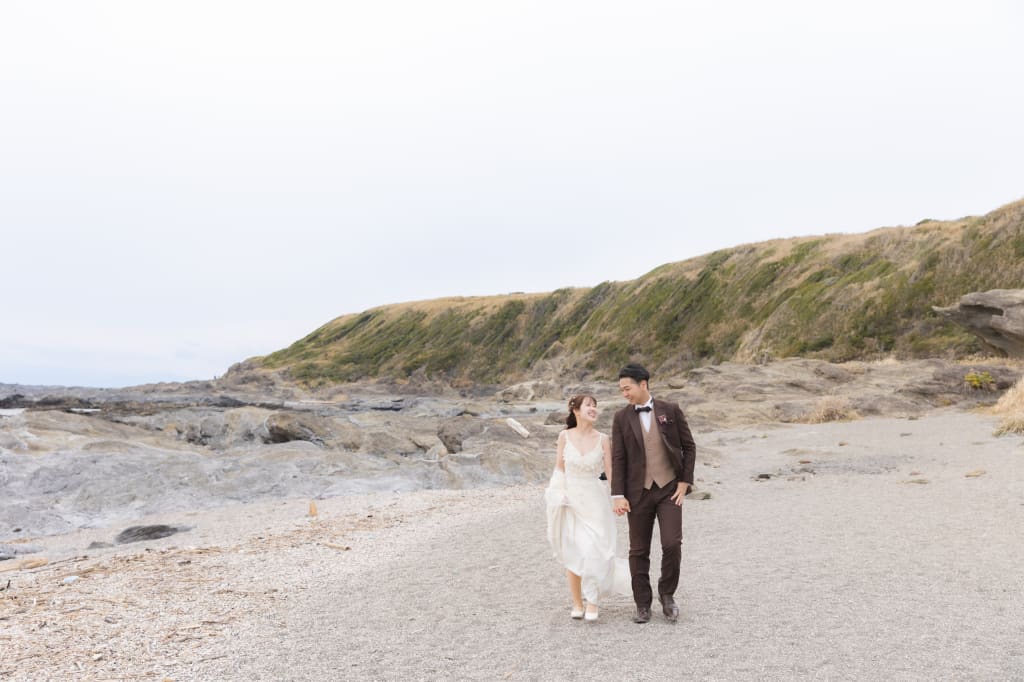 城ヶ島 | デコルテフォトグラフィー | 前撮り・フォトウェディング