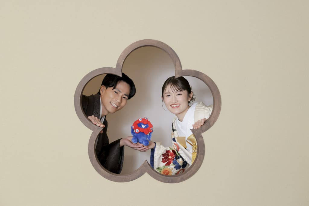 和装屋内庭園！