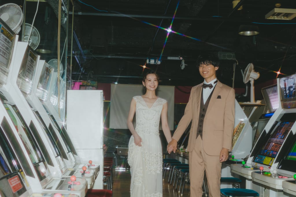 レトロアーケードロケーションプラン | フォトウェディング・前撮り・結婚写真
