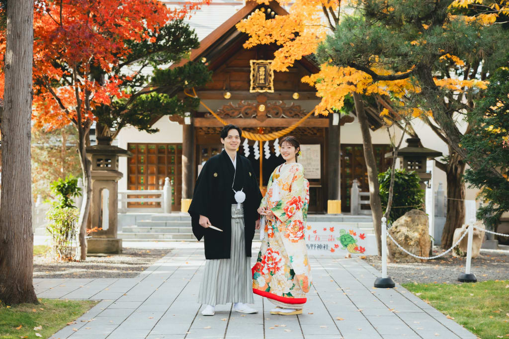 紅葉の時期もおすすめ　西野神社