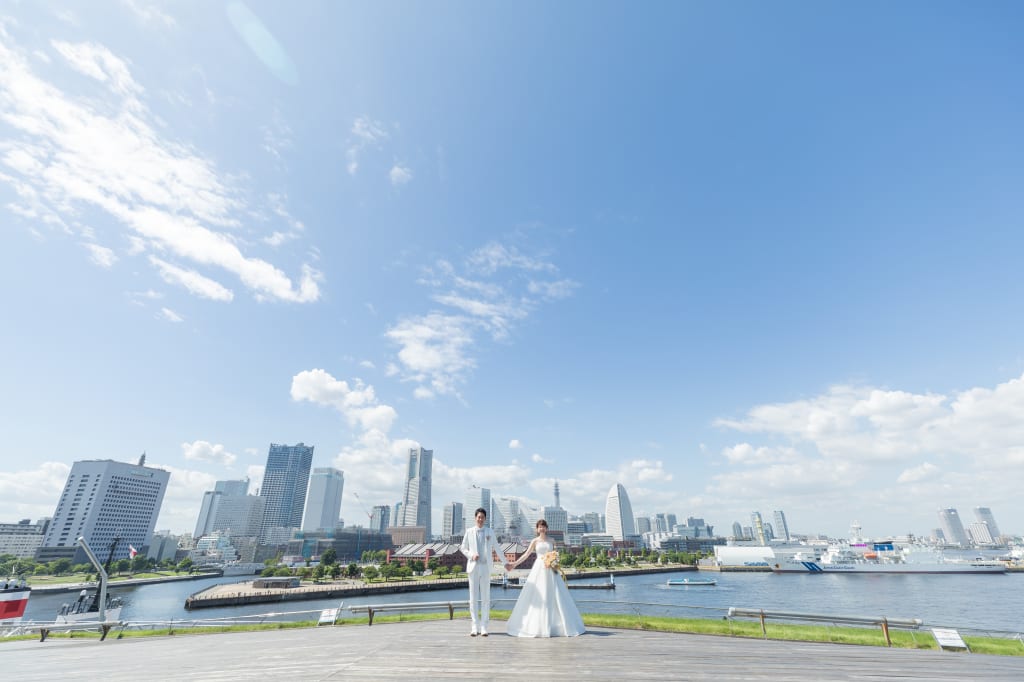 大桟橋+屋内庭園スタジオ撮影！