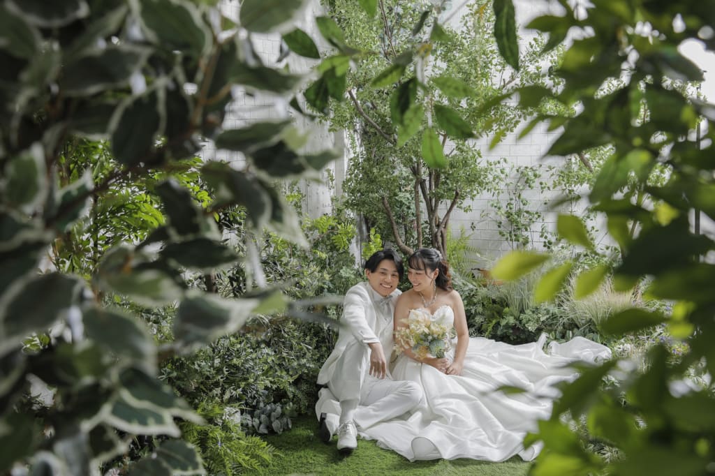 和装洋装スタジオ撮影