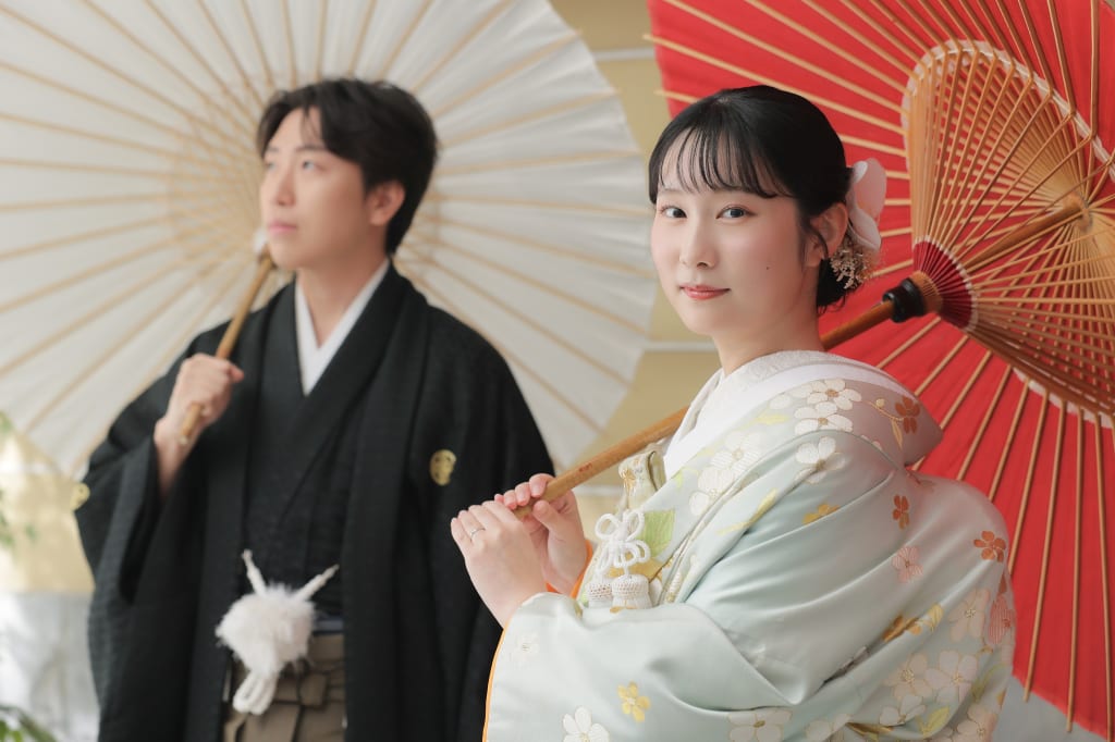 屋内庭園で二着プラン