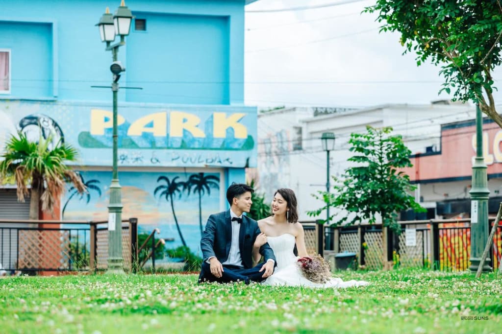 金武町街並み | デコルテフォトグラフィー | 前撮り・フォトウェディング