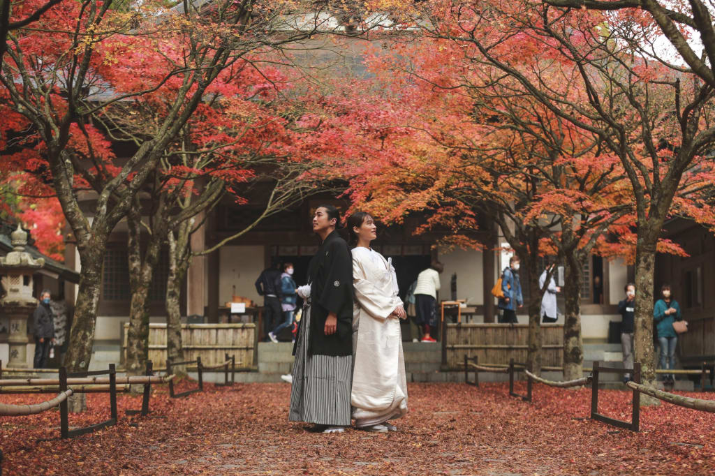 呑山観音寺 | デコルテフォトグラフィー | 前撮り・フォトウェディング