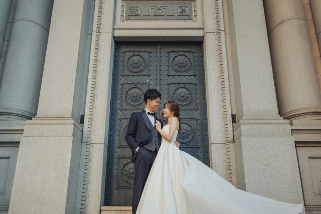 千葉市美術館（さや堂ホール）ロケーション+屋内庭園スタジオプラン | フォトウェディング・前撮り・結婚写真