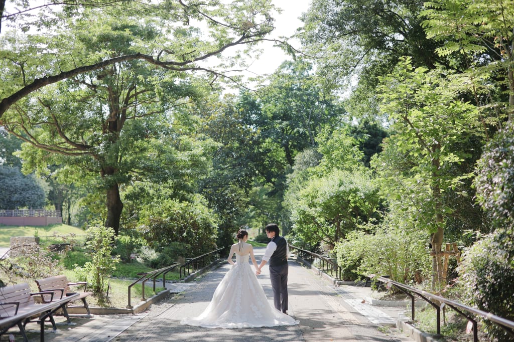 福岡市植物園ロケーションプラン | フォトウェディング・前撮り・結婚写真