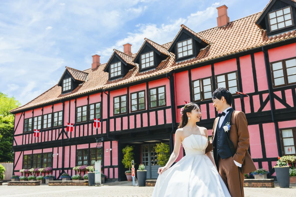 ふなばしアンデルセン公園ロケーション+屋内庭園スタジオ【350カット】プラン | フォトウェディング・前撮り・結婚写真