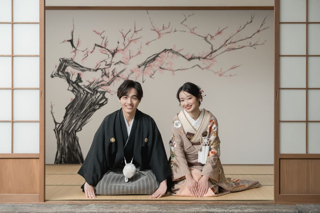 池田山公園ロケーション+屋内庭園スタジオ【350カット】プラン | フォトウェディング・前撮り・結婚写真