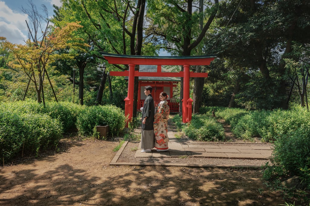 洗足池公園ロケーションプラン | フォトウェディング・前撮り・結婚写真
