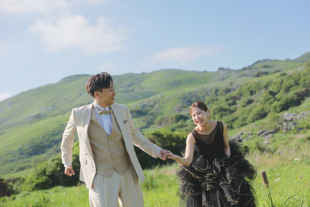 平尾台(北九州)ロケーションプラン | フォトウェディング・前撮り・結婚写真