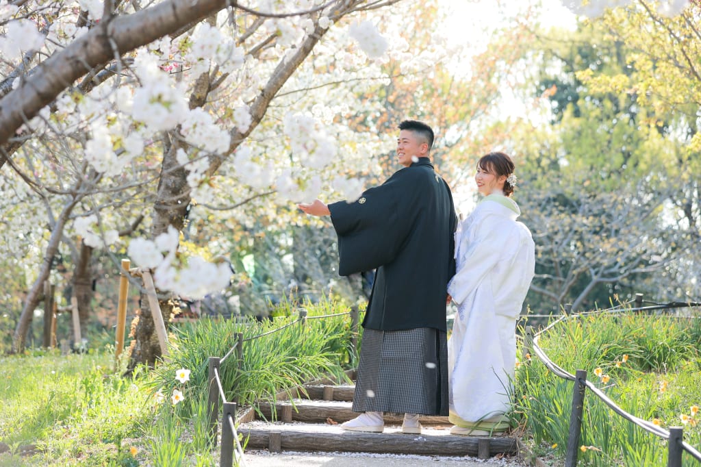 桜＋洋装スタジオのしっかりプラン♪