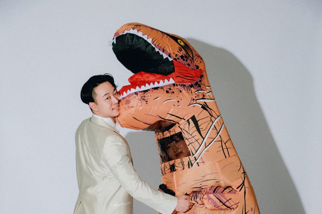 スタジオで2、いや3着？個性溢れる洋装撮影