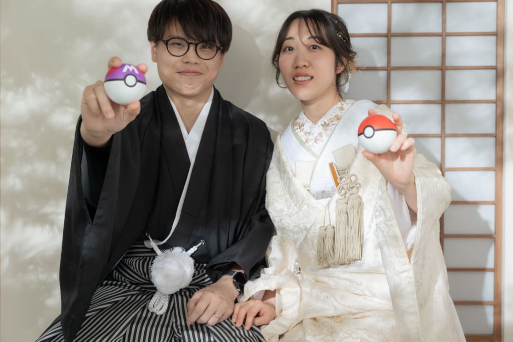 おふたりらしい和装フォト