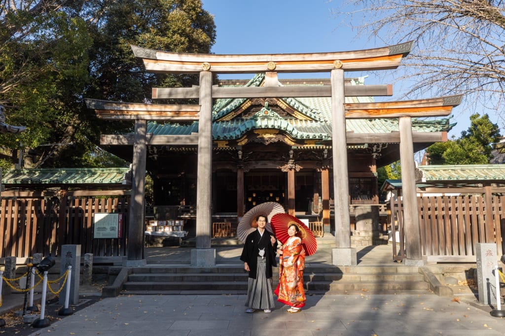 牛嶋神社ロケーション撮影