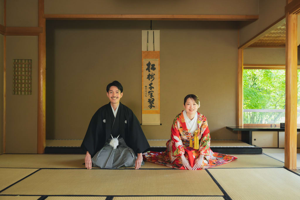 目白庭園＆ハウススタジオでの和装洋装撮影プラン！