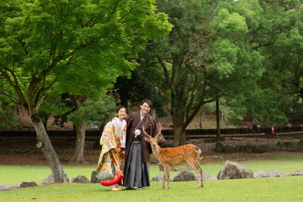 奈良公園ロケーションプラン | フォトウェディング・前撮り・結婚写真