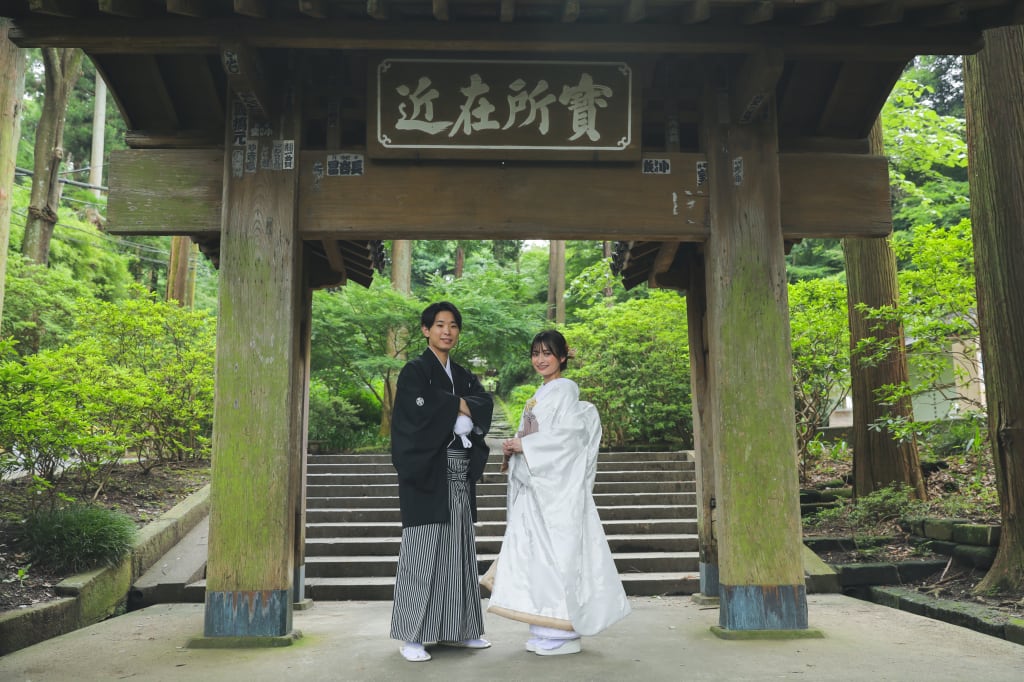 浄智寺 | デコルテフォトグラフィー | 前撮り・フォトウェディング