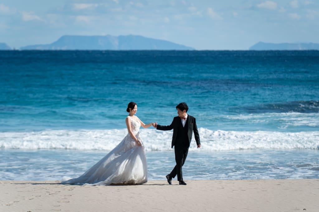 南伊豆の海 | デコルテフォトグラフィー | 前撮り・フォトウェディング