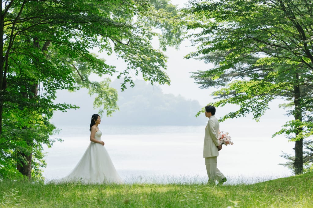 イタリア大使館別荘記念公園ロケーション【日光】プラン | スタジオSUNS | フォトウェディング・前撮り・結婚写真